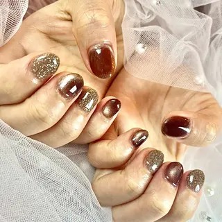 ネイル Jr.ネイリスト🤍 【Alissa】新栄のネイルデザイン