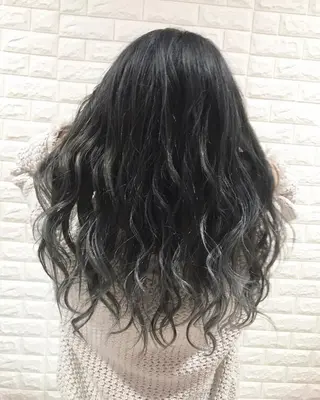 ロング カラー 【メンズ縮毛矯正】 田中秀斗のヘアスタイル