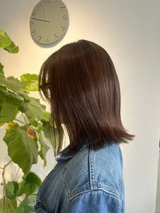 ミディアム 相原 百華のヘアスタイル