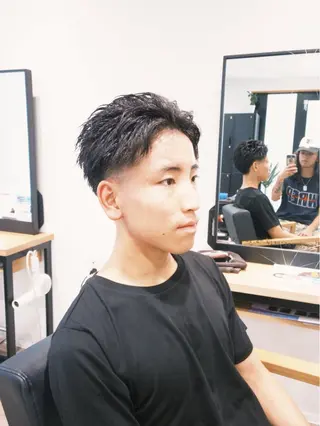 ショート メンズ FJ Kaminokeのヘアスタイル