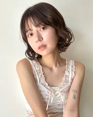 カラー カットモデル 募集中🎀小野百葉のヘアスタイル