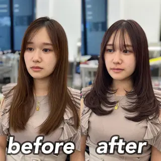 セミロング カラー パーマ ヘアアレンジ メンズ 韓国ヘア×2way 🇰🇷和知拓郎のヘアスタイル