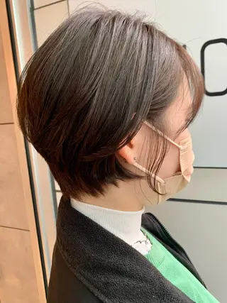ショート カラー 💘大人可愛く💘 Natsuki❥❥❥のヘアスタイル