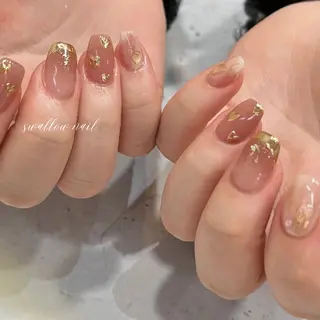 ネイル スワローネイル misatoのネイルデザイン