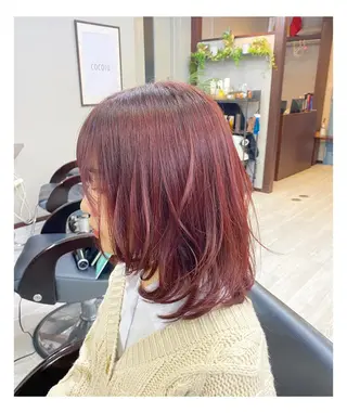 ミディアム カラー ＊横浜駅＊ 金子 誠也のヘアスタイル