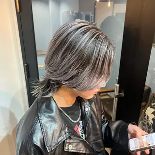 ミディアム カラー メンズ センターパート職人 店長/TSUBASAの眉毛・アイブロウイメージ
