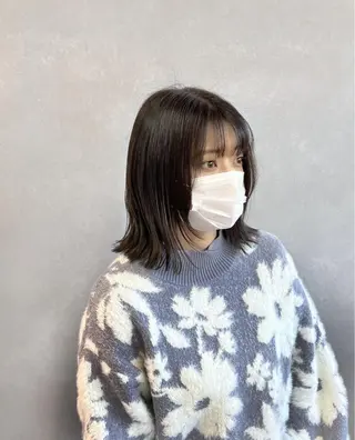ミディアム カラー 🌿ダブルカラー/ 明大前/中村渓太のヘアスタイル