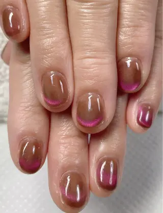 ネイル ニュアンスネイル🌈 MYU Nailsのネイルデザイン
