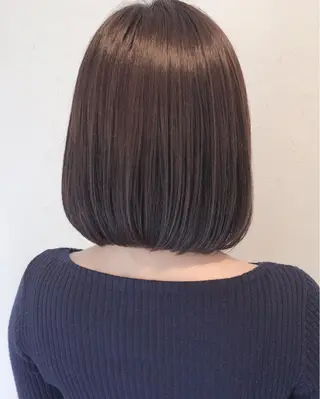 ミディアム カラー 伊藤 さやかのヘアスタイル