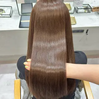 ロング カラー 立川 🫧 ブリーチ 艶髪カラー🧸✨️のヘアスタイル