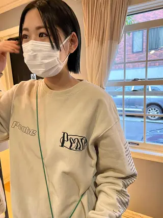 ショート カラー eri kinjoのヘアスタイル