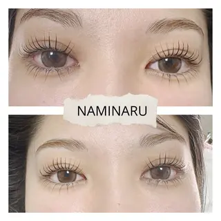マツエク・マツパ NAMINARU ナミナルのマツエク・マツパデザイン