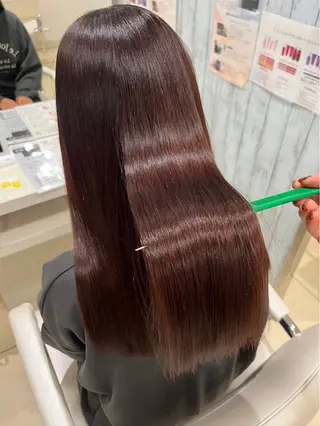 ロング [髪質改善カラー] 佐藤唯花🦋のヘアスタイル