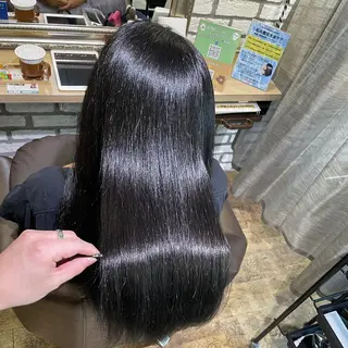 ロング 西中島エリアNo.1 ✨髪質改善ラビマーニのヘアスタイル
