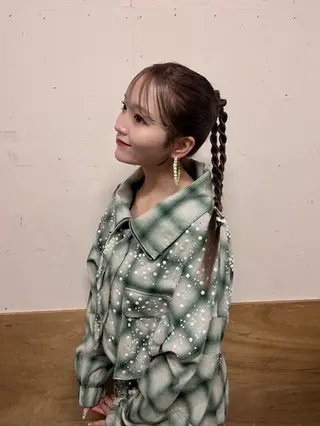 ロング Hana ハイトーン🕯🩰のヘアスタイル