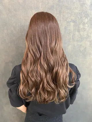 ロング 色落ちまで2度綺麗な ハイトーン🪞／ミクのヘアスタイル