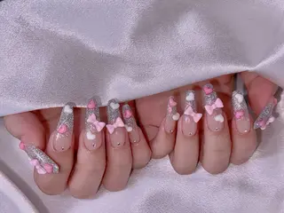 ネイル 長さだし専門店 M2　rikaのネイルデザイン