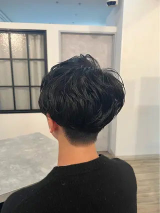パーマ メンズ いぐちしょうた🫧 VISAGEbaskのヘアスタイル
