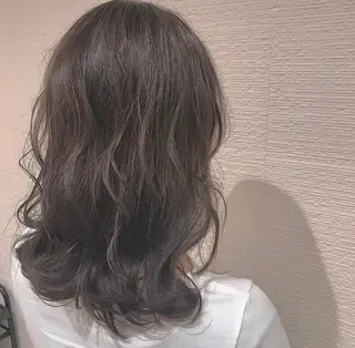 カラー 韓国ヘア/レイヤー/ 🤍ayumuのヘアスタイル