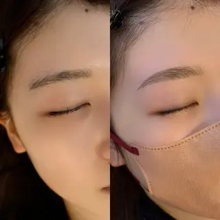 アイブロウ Luano YURICOのマツエク・マツパデザイン