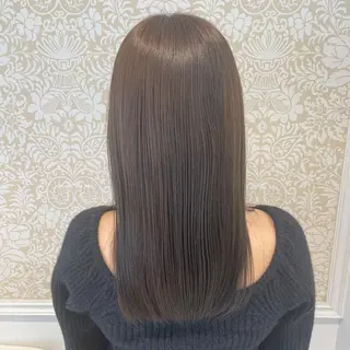 ロング カラー 髪質改善カラー💎 オオネヨシナリのヘアスタイル