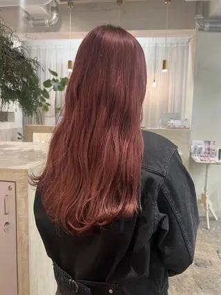 ロング カラー Terve. 赤松 メイのヘアスタイル