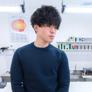 パーマ メンズ 吉田 みき ｜磐田｜メンズサロンのヘアスタイル