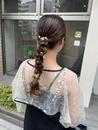 ヘアアレンジ 美髪× ヘアセット✨Araiのヘアスタイル