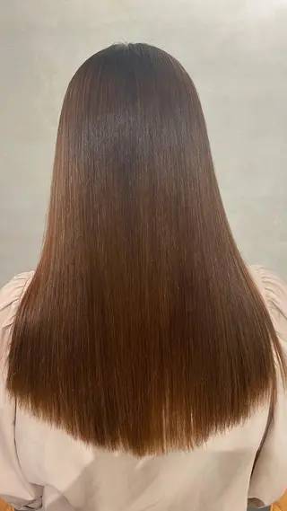 ロング パーマ 【髪質改善】 梅田　聡のヘアスタイル