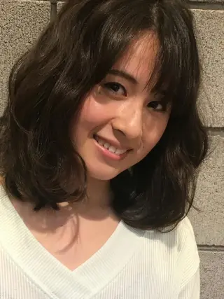 ミディアム 真光 龍治のヘアスタイル