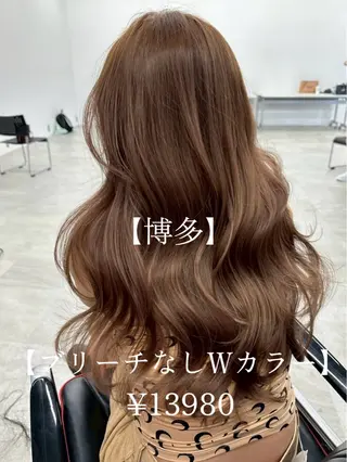 ロング カラー ヘアアレンジ 【博多髪質改善】 吉村　清志のヘアスタイル