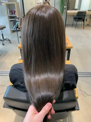 カラー ✂︎ 艶カラー /透明感カラーのヘアスタイル
