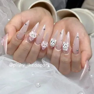 ネイル ピンキー 池田公園店のネイルデザイン