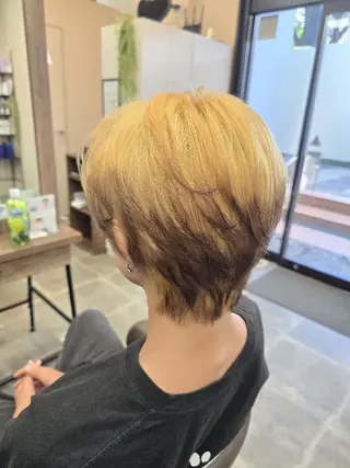 ショート 石川(park) ジェウンのヘアスタイル