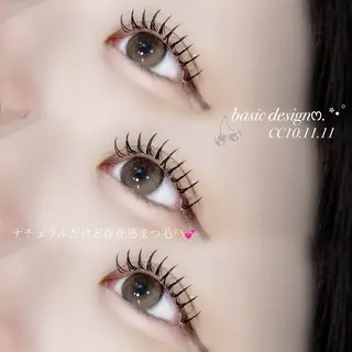 マツエク・マツパ crebia🎀 Riaraのマツエク・マツパデザイン