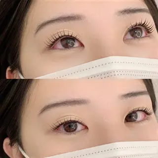 マツエク・マツパ io NANAのヘアスタイル