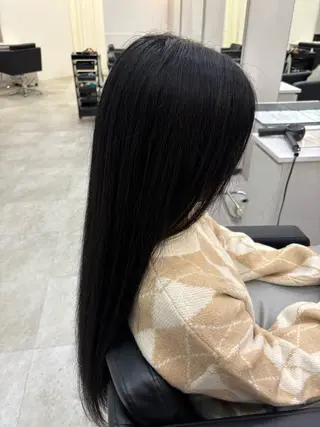 ロング カラー 冨江 弘貴のヘアスタイル