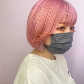 ミディアム カラー ヘアアレンジ メンズ Cielro/ダブル カラー/西田咲希のヘアスタイル