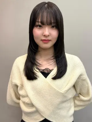 セミロング ゆずか /カットモデル募集のヘアスタイル