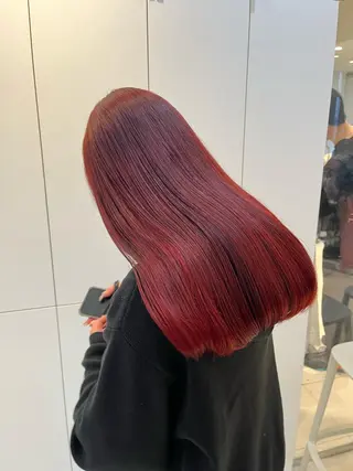 ロング カラー ヘアアレンジ stylist ◎RUKI.のヘアスタイル
