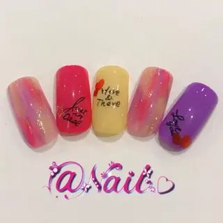 ネイル 小尾 栞のネイルデザイン