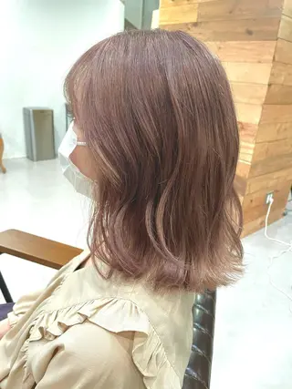 ミディアム 清水 美雪のヘアスタイル