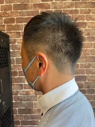 ショート メンズ 久木原 ゆりのヘアスタイル