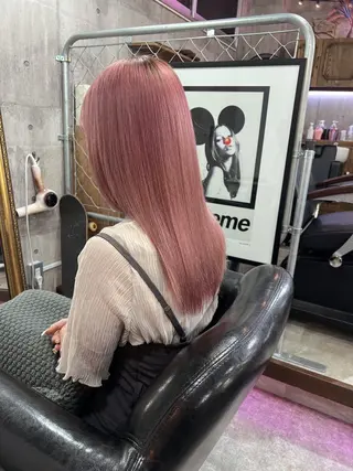 セミロング ☀️ハイトーンボブ ☀️石川 海斗のヘアスタイル
