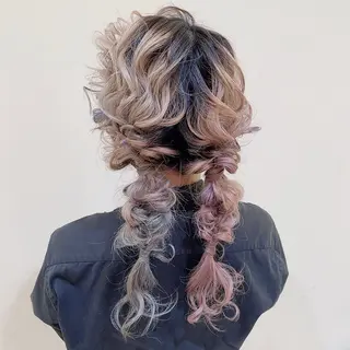 ヘアアレンジ 古賀/レイヤーボブ /ハッシュカットのヘアスタイル