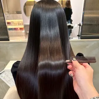 ロング 🖤韓国風カラー🩷 /ツヤ髪✨️ハルカのヘアスタイル