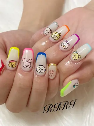 ネイル riri オーナーのネイルデザイン
