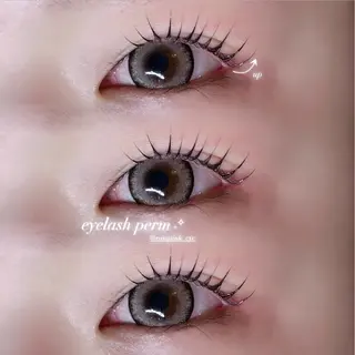 マツエク・マツパ rose pink MIYUのマツエク・マツパデザイン