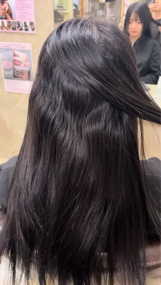 ロング 縮毛・酸性ストレート 特化のヘアスタイル