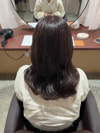 カラー YOKE 桃山台 SAKI♩ ܸのヘアスタイル